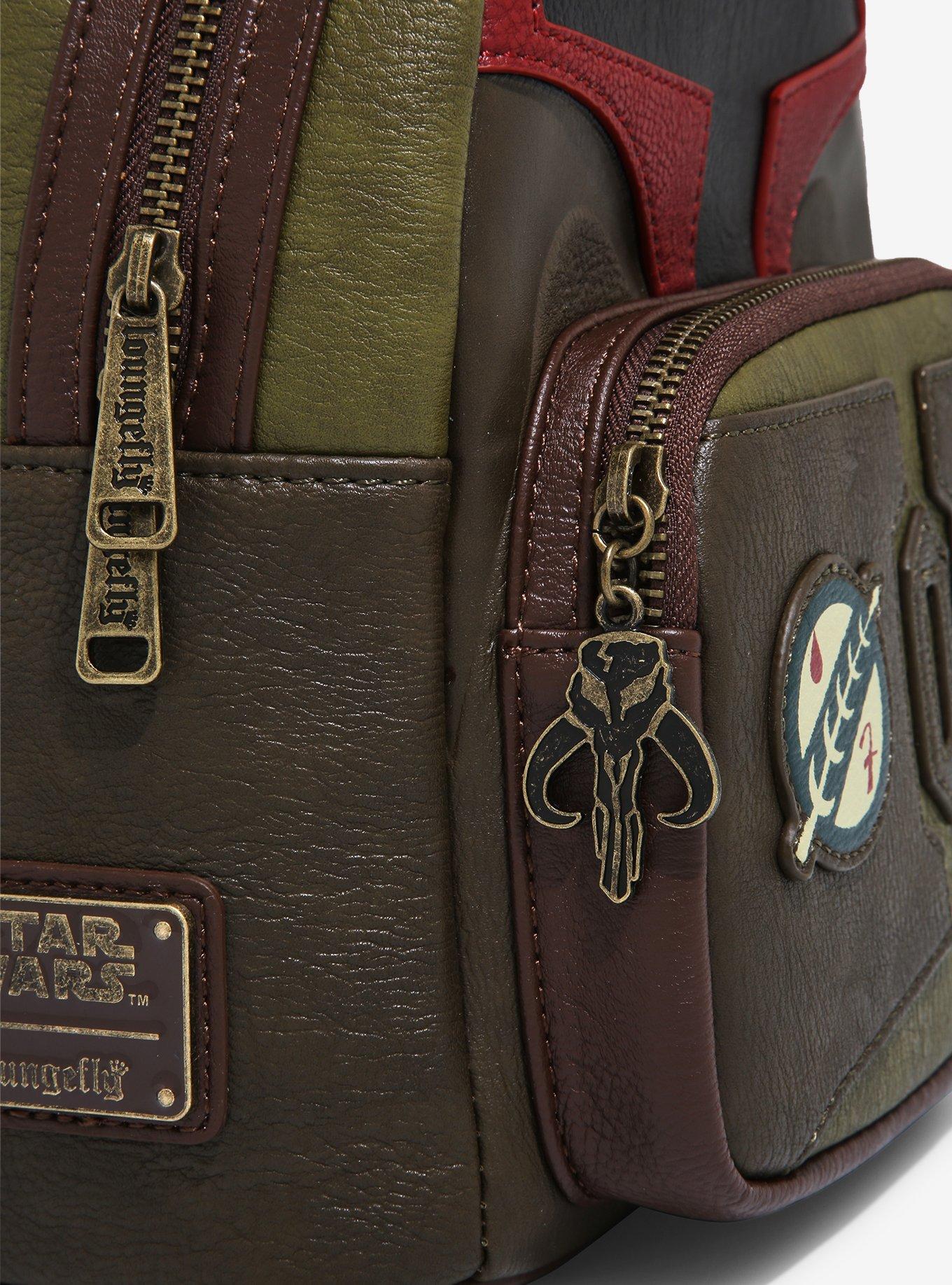 Loungefly Star Wars Boba Fett Mini Backpack, , alternate