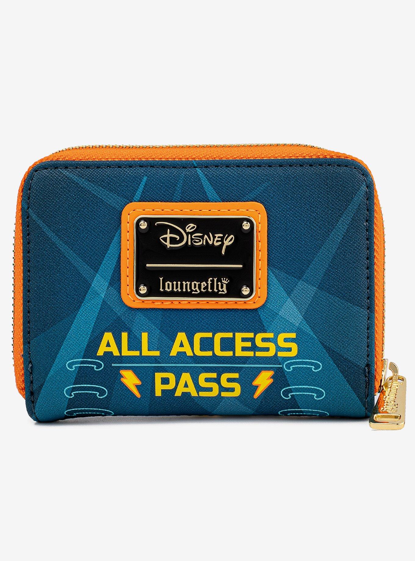 Loungefly Disney A Goofy Movie Powerline Stand Out Tour Zip Wallet, , alternate