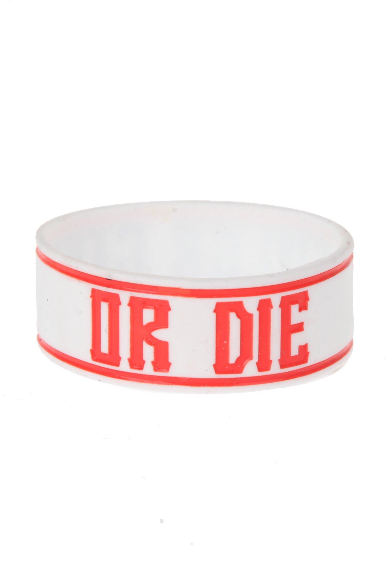 Wiz Khalifa White Taylor Gang Rubber Bracelet, , alternate