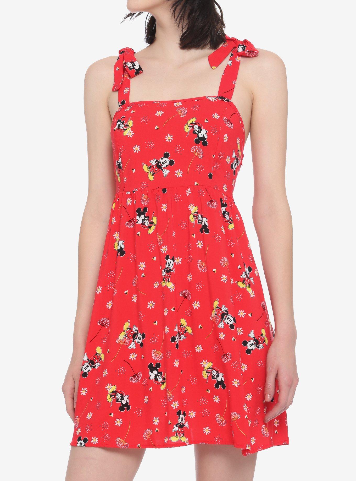 Disney Mickey Mouse Dandelion Babydoll Dress, MULTI, alternate