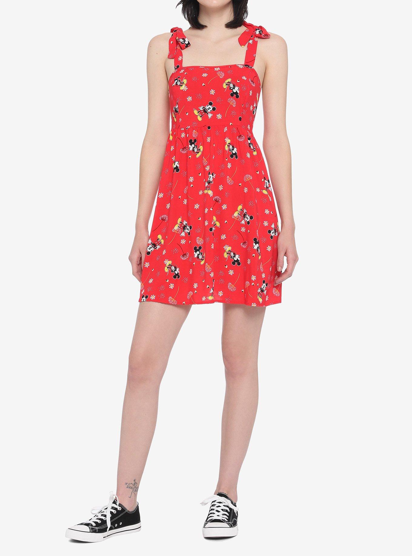 Disney Mickey Mouse Dandelion Babydoll Dress, MULTI, alternate