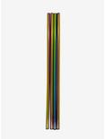 SWZLE Rainbow Stainless Steel Straws, , alternate