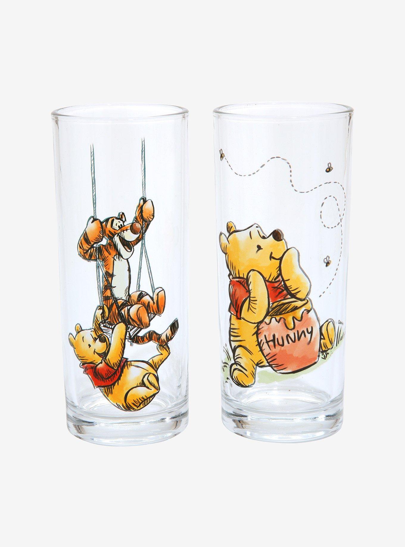 Disney Winnie the Pooh Sketch Scenes Glass Set, , alternate