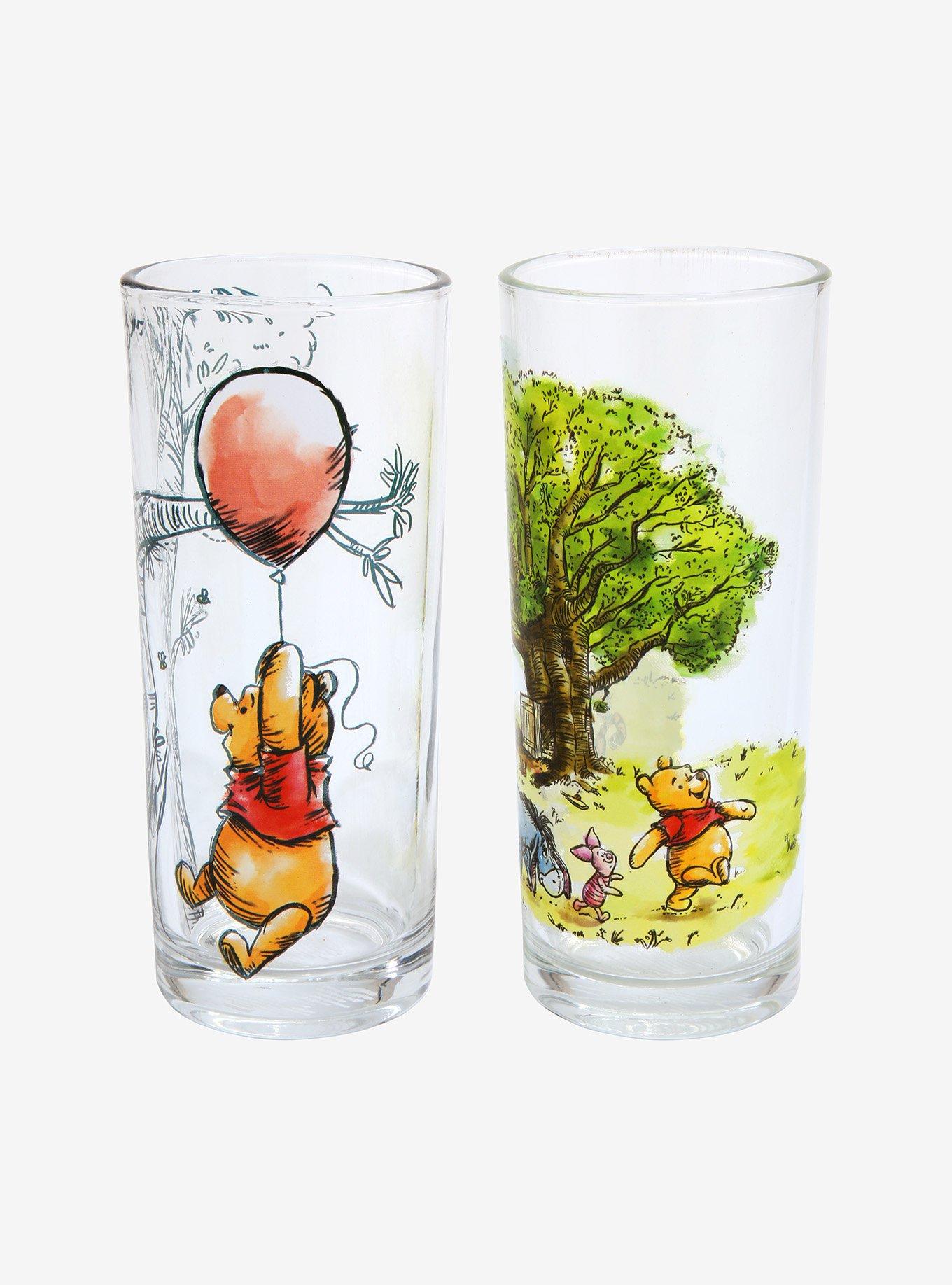Disney Winnie the Pooh Sketch Scenes Glass Set, , alternate