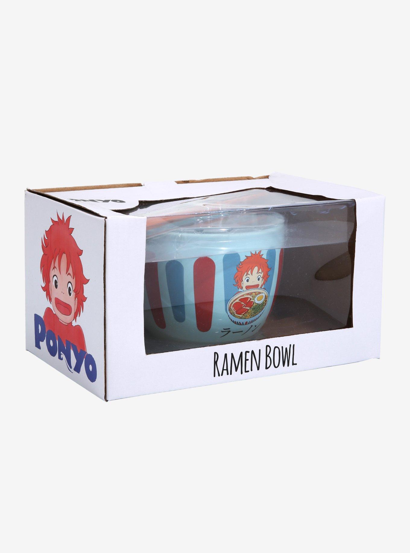 Her Universe Studio Ghibli Ponyo Katakana Ramen Bowl with Chopsticks - BoxLunch Exclusive, , alternate