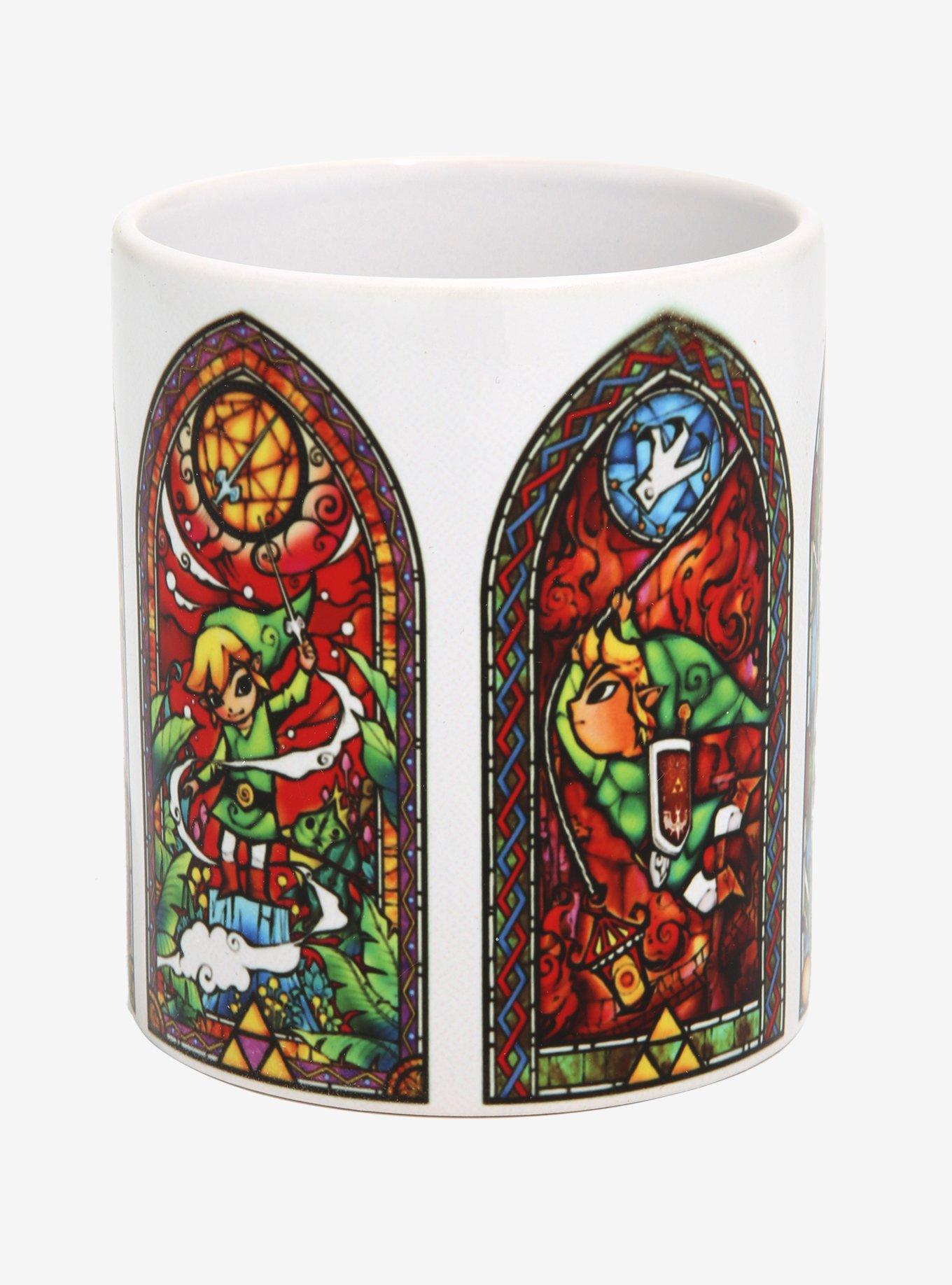 Nintendo Legend of Zelda Stained Glass Mug, , alternate