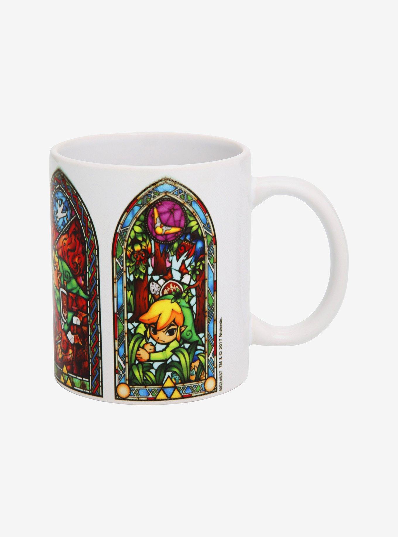 Nintendo Legend of Zelda Stained Glass Mug, , alternate
