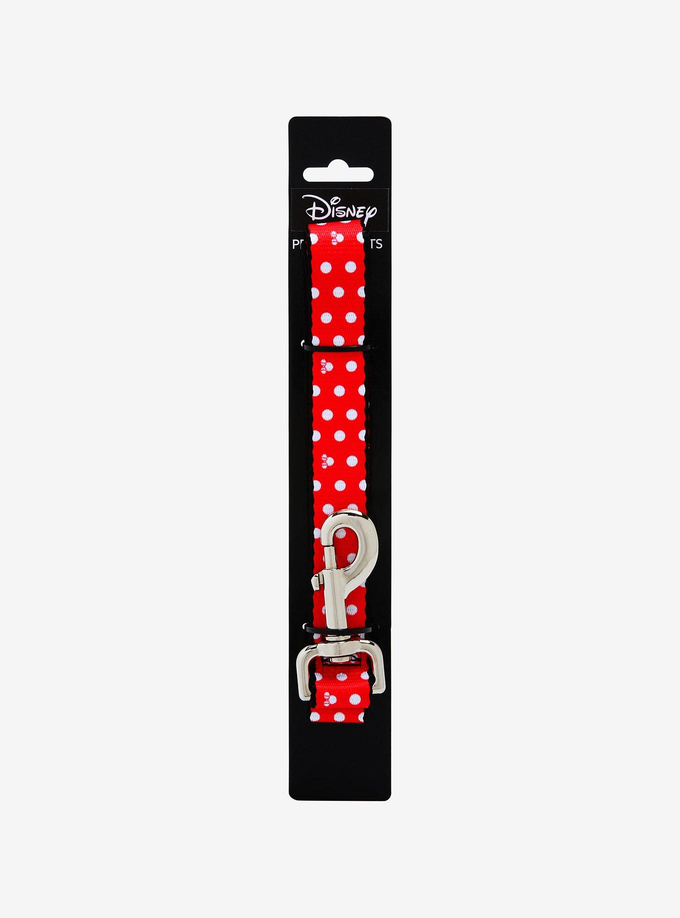 Disney Minnie Mouse Polka Dot Dog Leash, , alternate