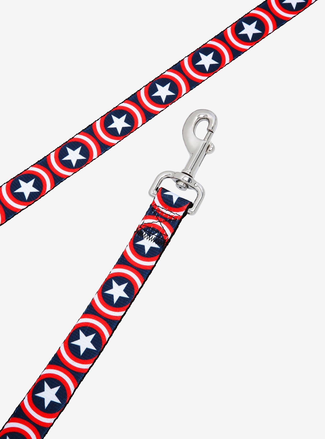 Marvel Captain America Logo Dog Leash, , alternate