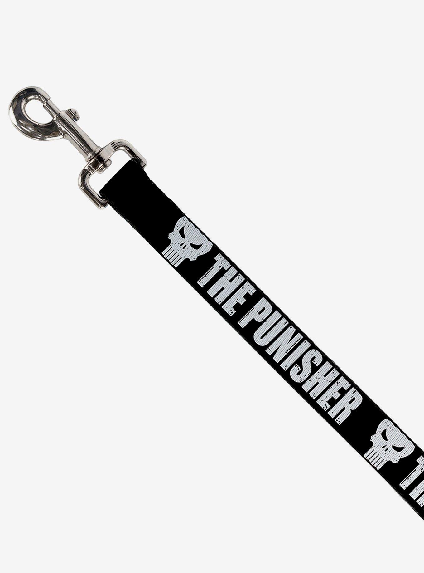 Buckle-Down Marvel The Punisher Logo Dog Leash, , alternate
