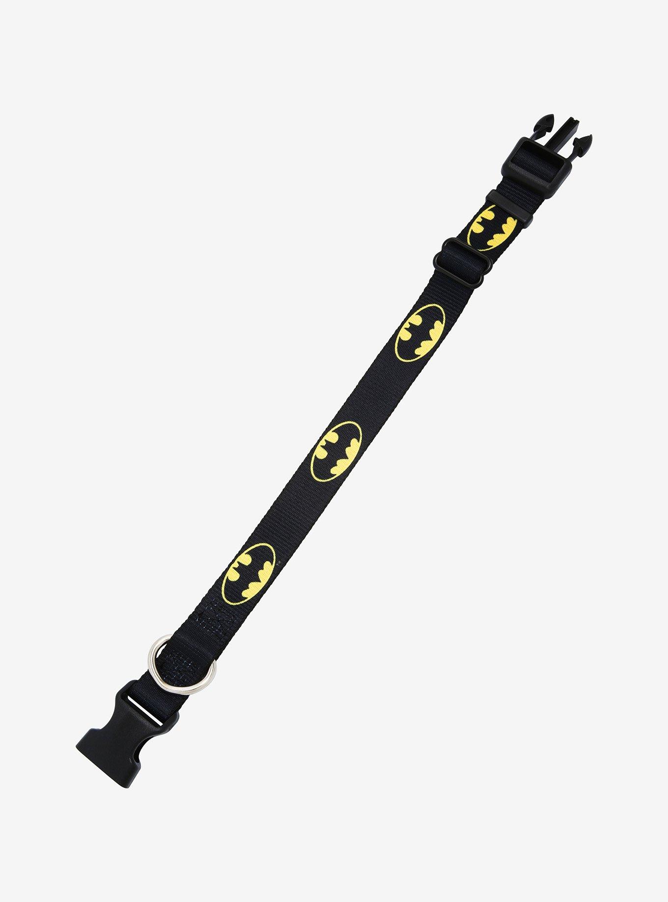 DC Comics Batman Logo Dog Collar, MULTI, alternate