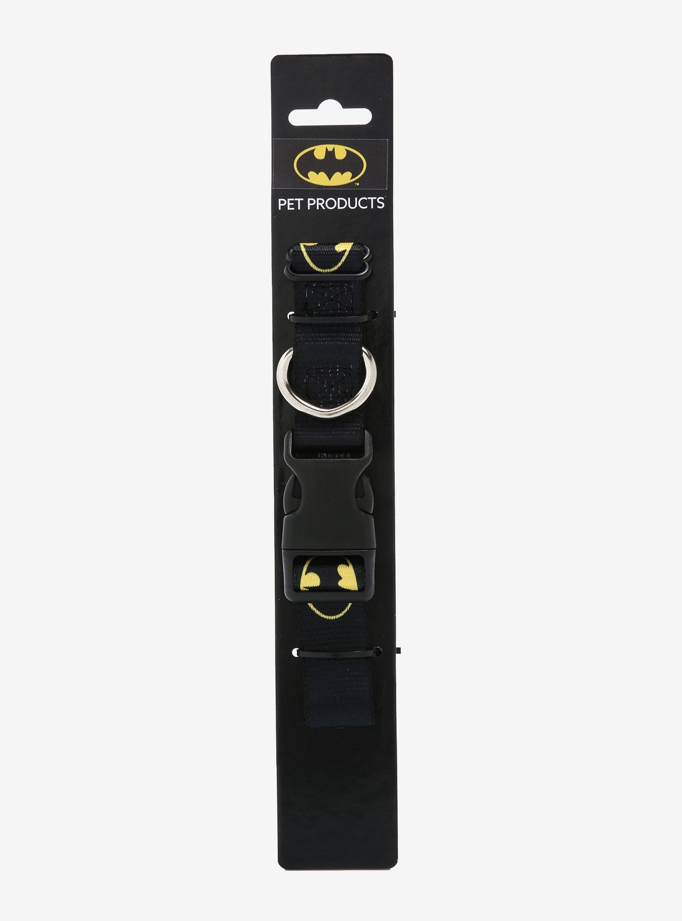 DC Comics Batman Logo Dog Collar, MULTI, alternate
