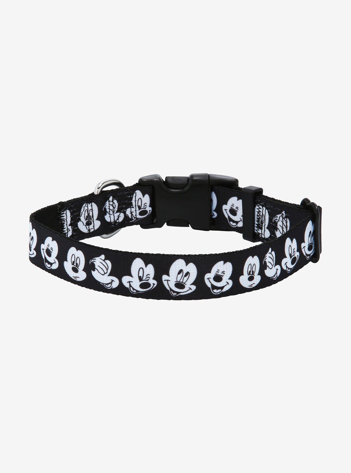 Disney Mickey Mouse Faces Dog Collar, MULTI, alternate
