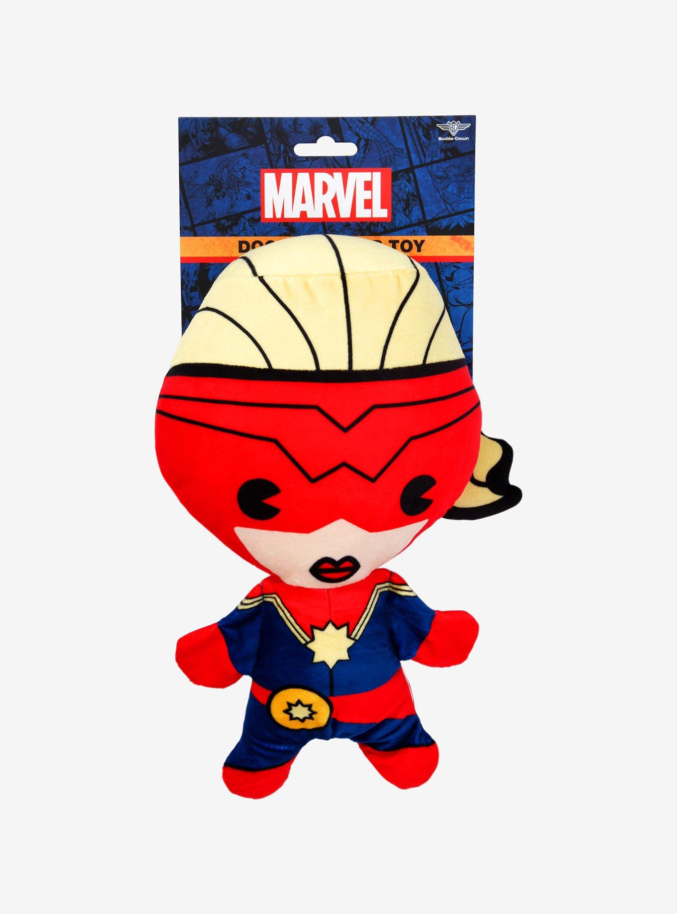 Marvel Captain Marvel Squeaker Dog Toy, , alternate