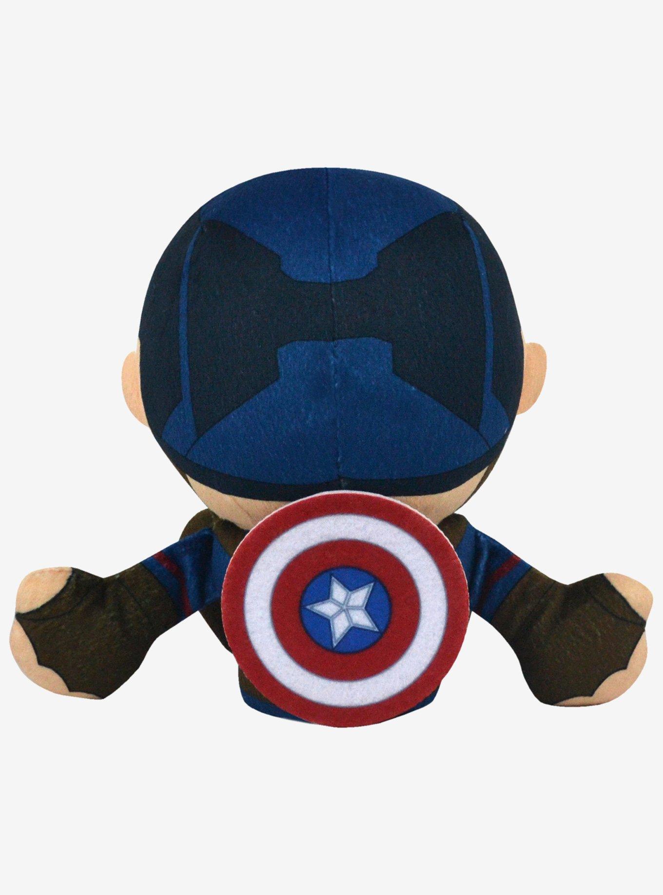 Marvel Captain America 8" Kuricha Sitting Plush, , alternate