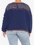 Her Universe Star Wars Galactic Empire Neon Sweatshirt Plus Size Her Universe Exclusive, MULTI, alternate