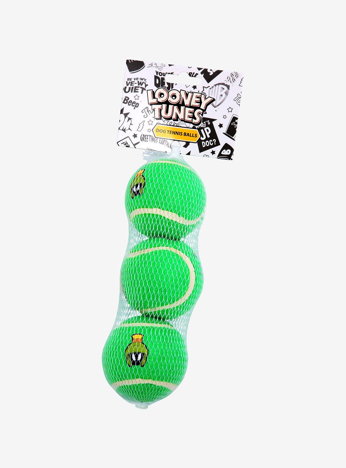 Looney Tunes Marvin Martian Dog Tennis Balls 3 Pack, , alternate