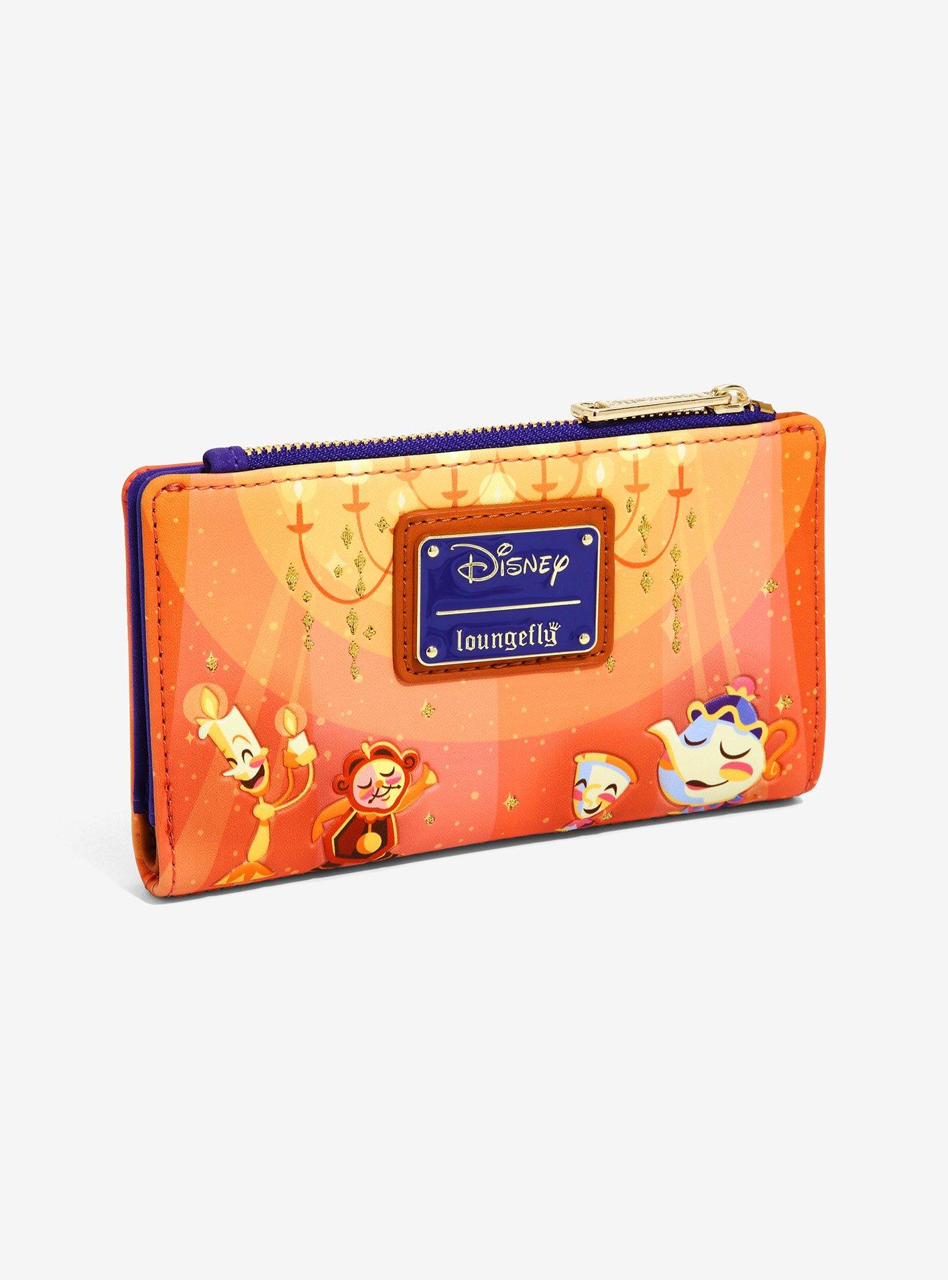 Loungefly Disney Beauty and the Beast Ballroom Wallet, , alternate