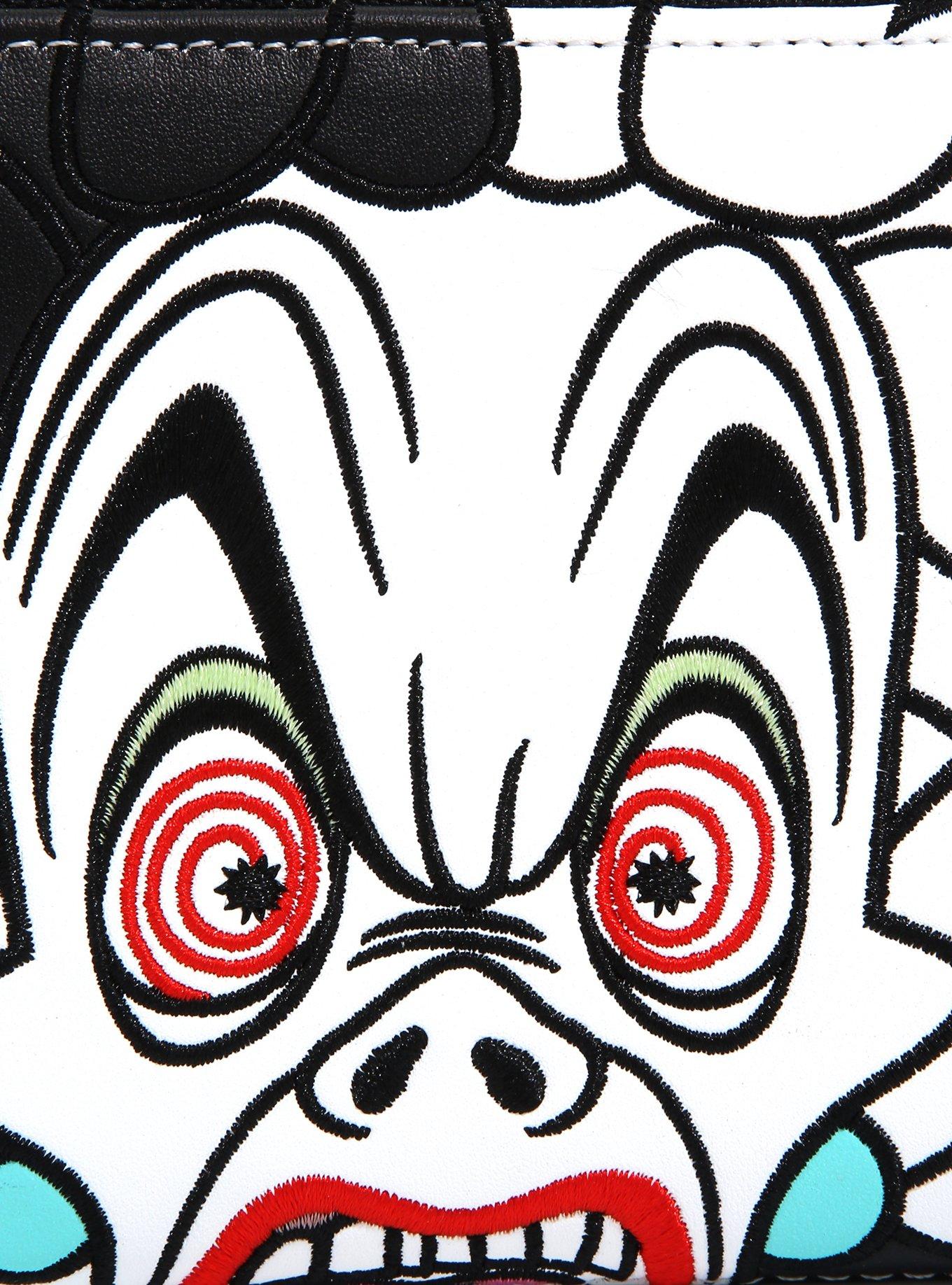 Loungefly Disney 101 Dalmatians Cruella Face Wallet, , alternate