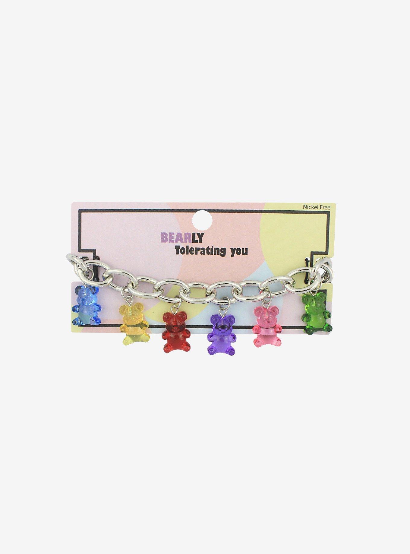 Candy Bear Charm Chain Bracelet, , alternate