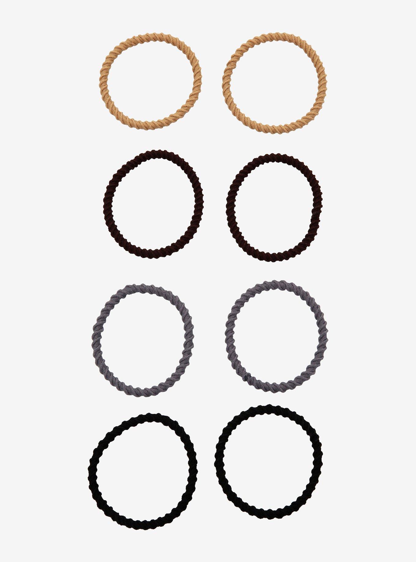 Nude Braided Hair Tie Set, , alternate