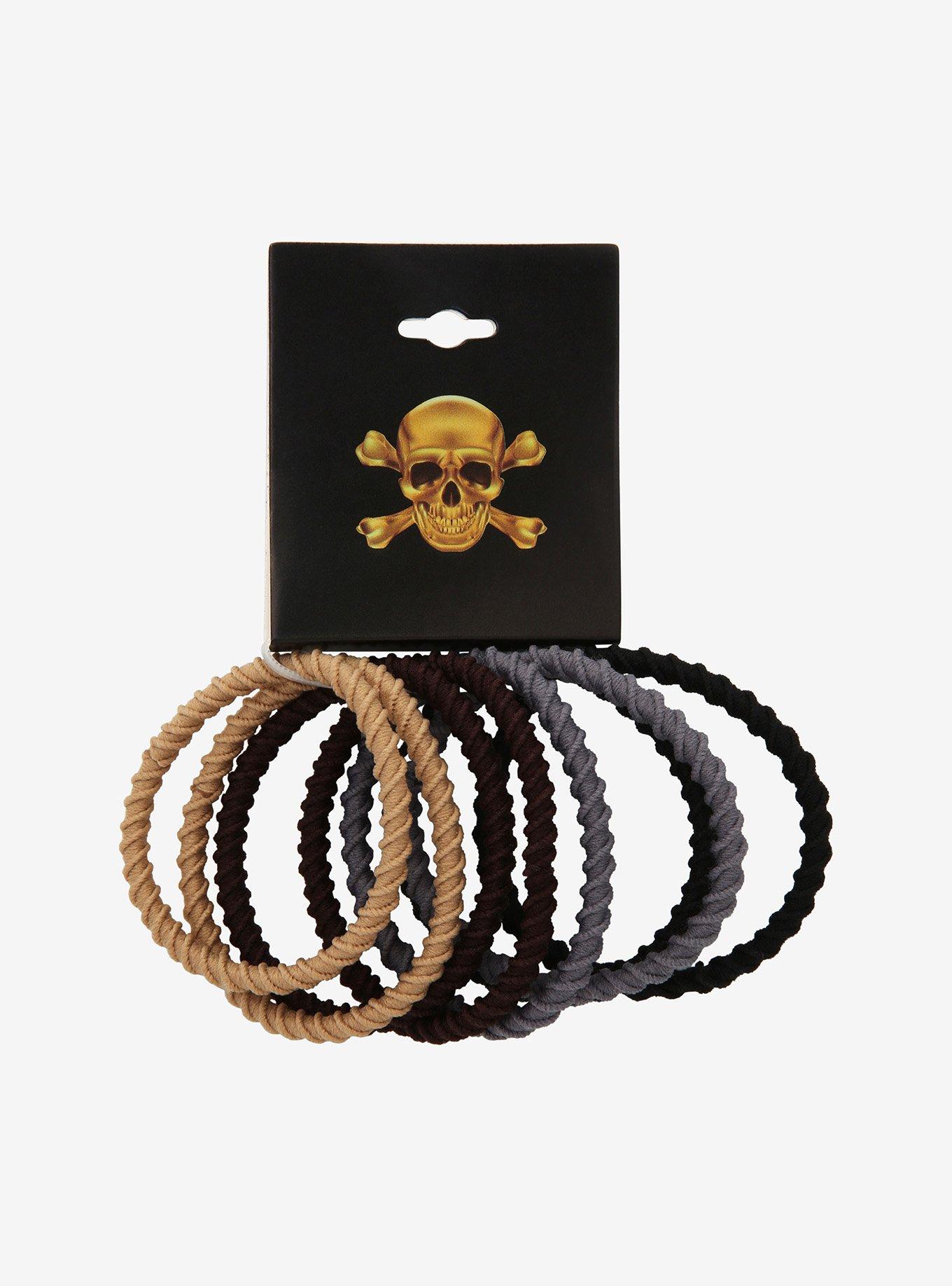 Nude Braided Hair Tie Set, , alternate