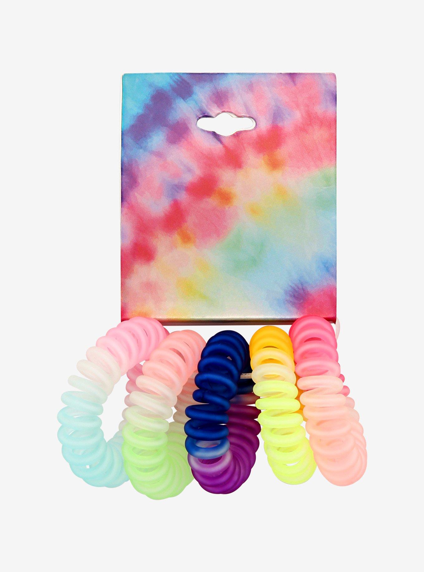 Colorful Ombre Mini Hair Coil Set, , alternate