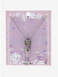 Daisy Purple Crystal Necklace, , alternate