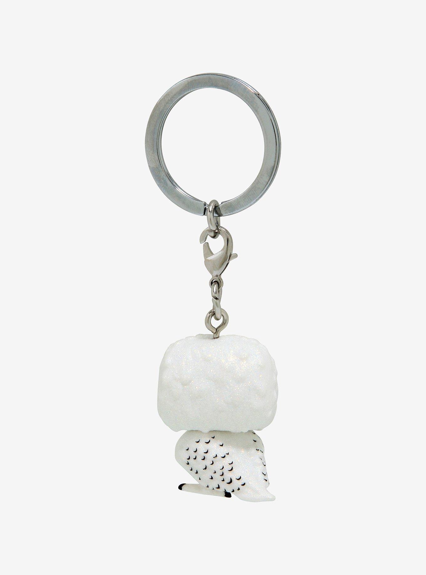 Funko Pocket Pop! Harry Potter Hedwig Diamond Collection Vinyl Keychain - BoxLunch Exclusive, , alternate