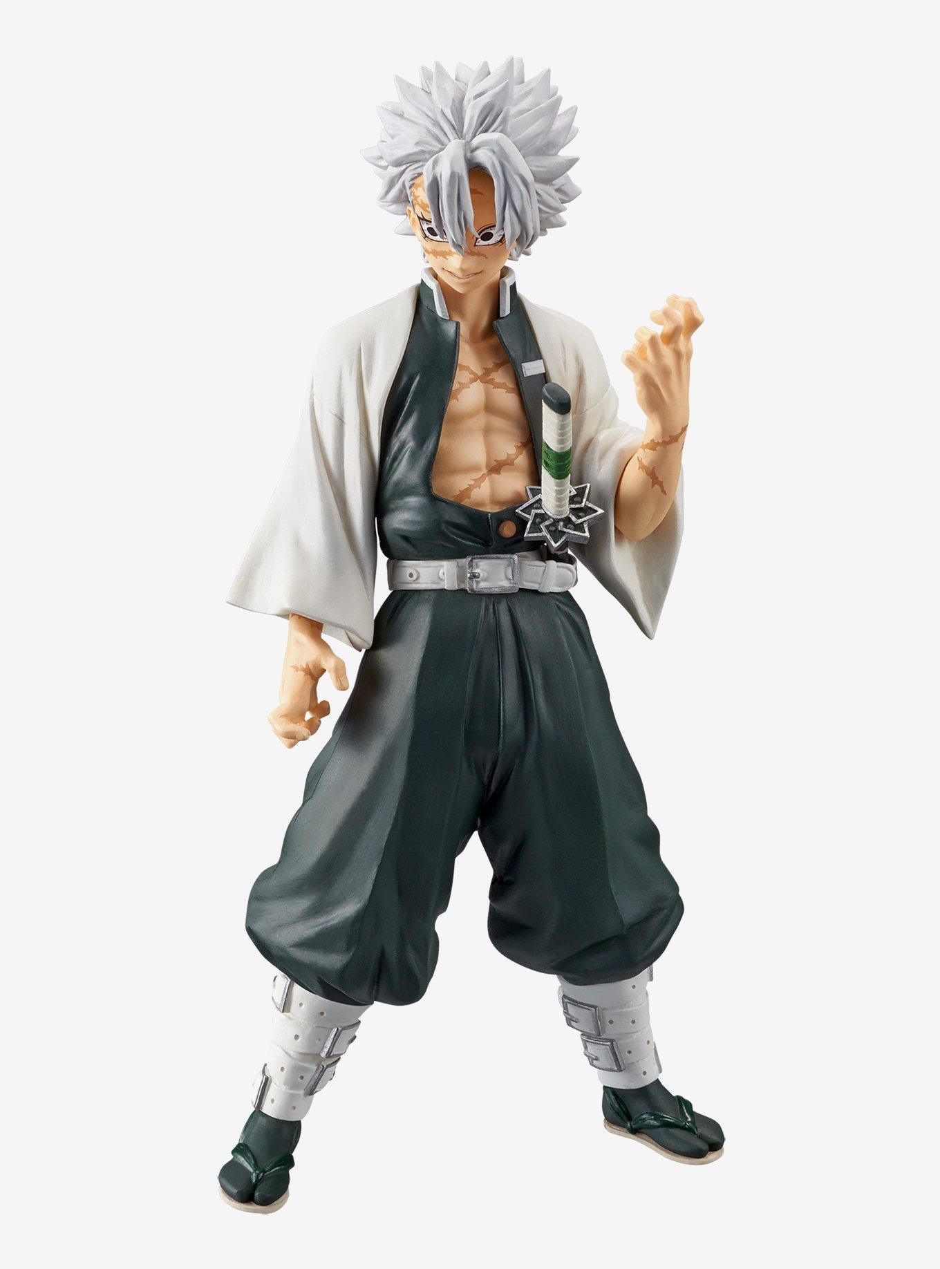 Banpresto Demon Slayer: Kimetsu No Yaiba Vol. 14 Sanemi Shinazugawa Figure, , alternate
