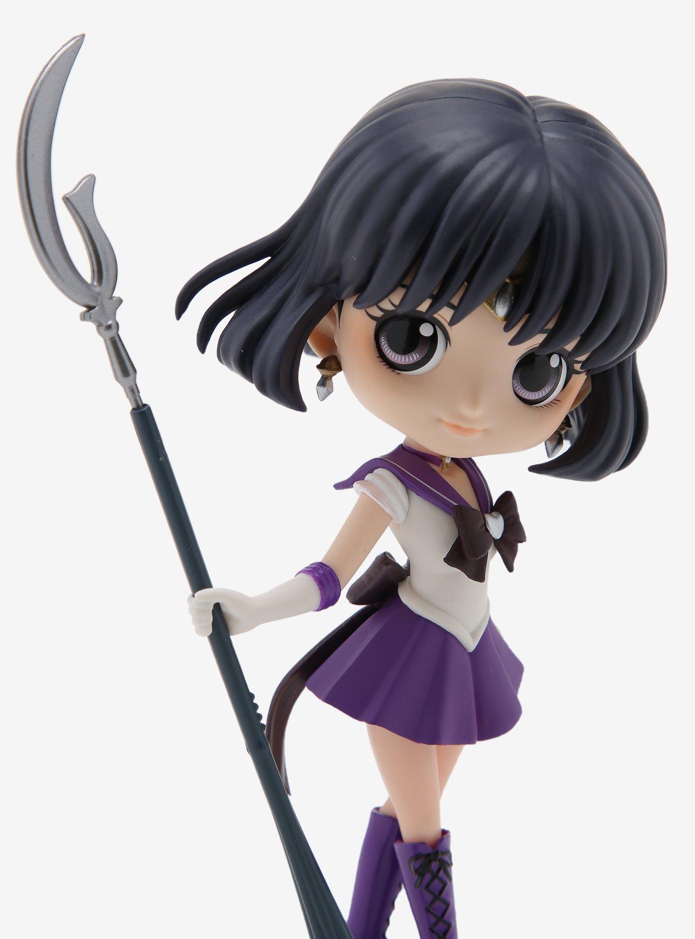 Banpresto Sailor Moon Eternal Q Posket Super Sailor Saturn (Ver. A) Figure, , alternate