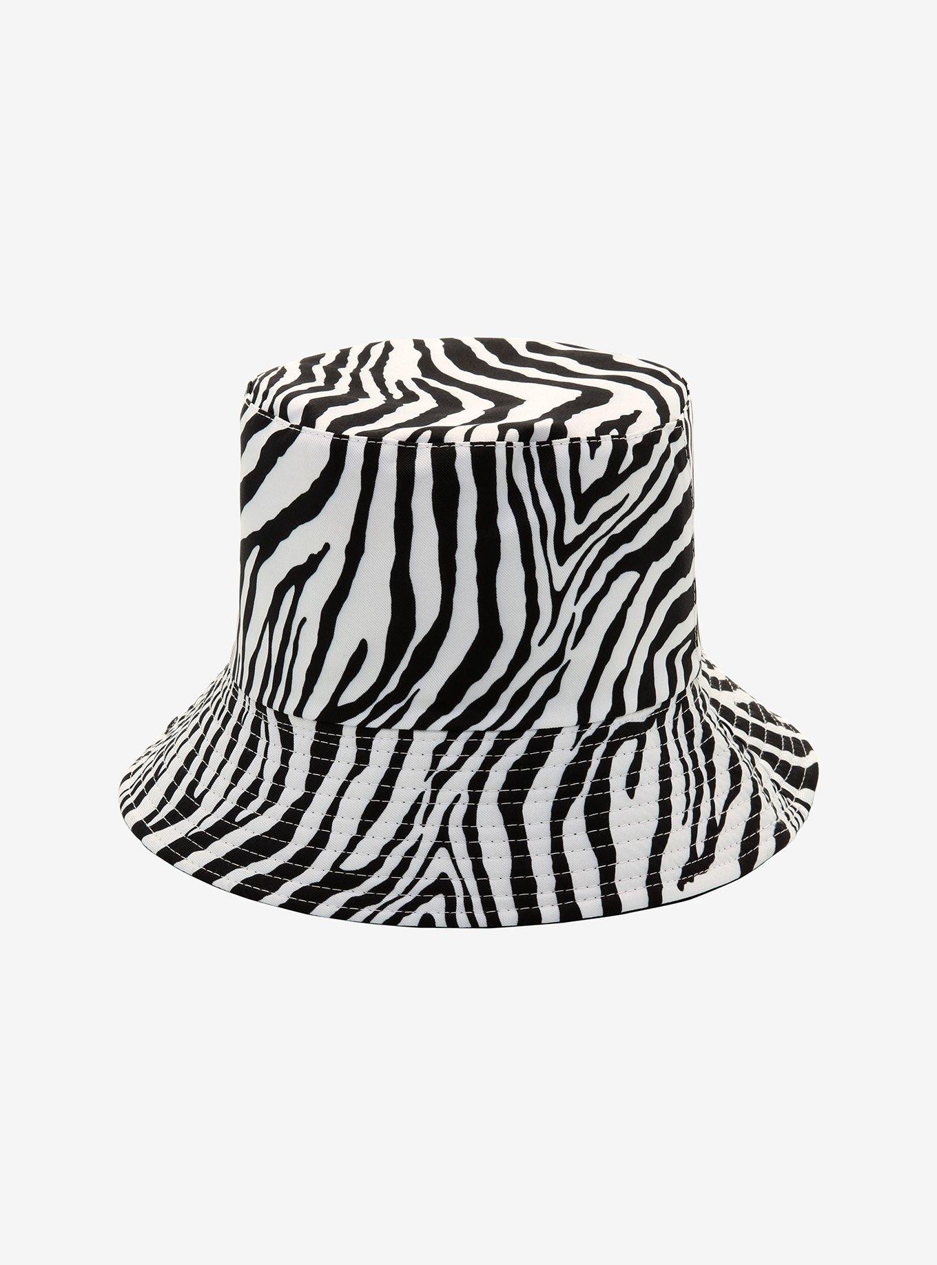 Zebra Bucket Hat, , alternate