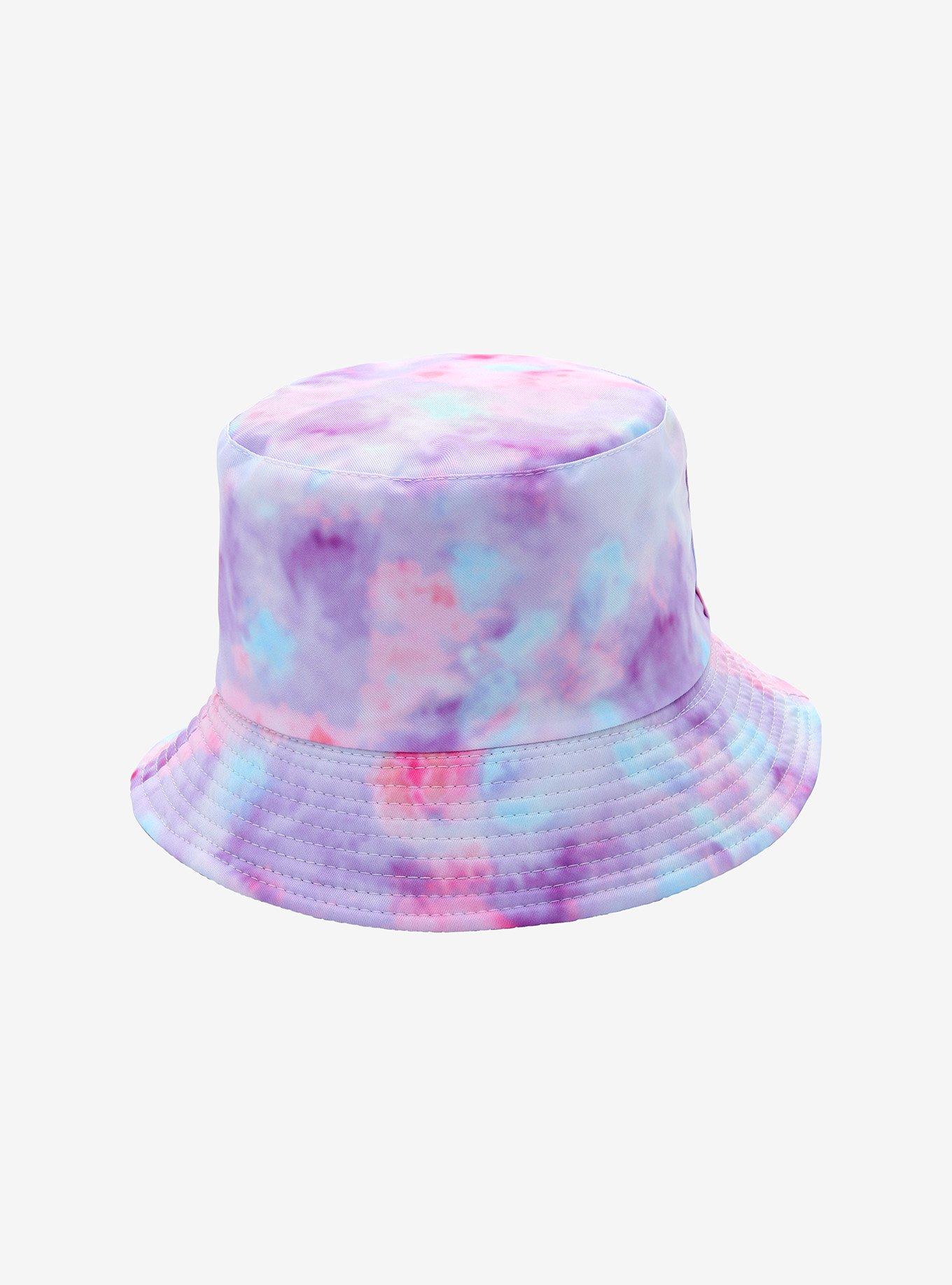 Pink & Purple Tie-Dye Bucket Hat, , alternate