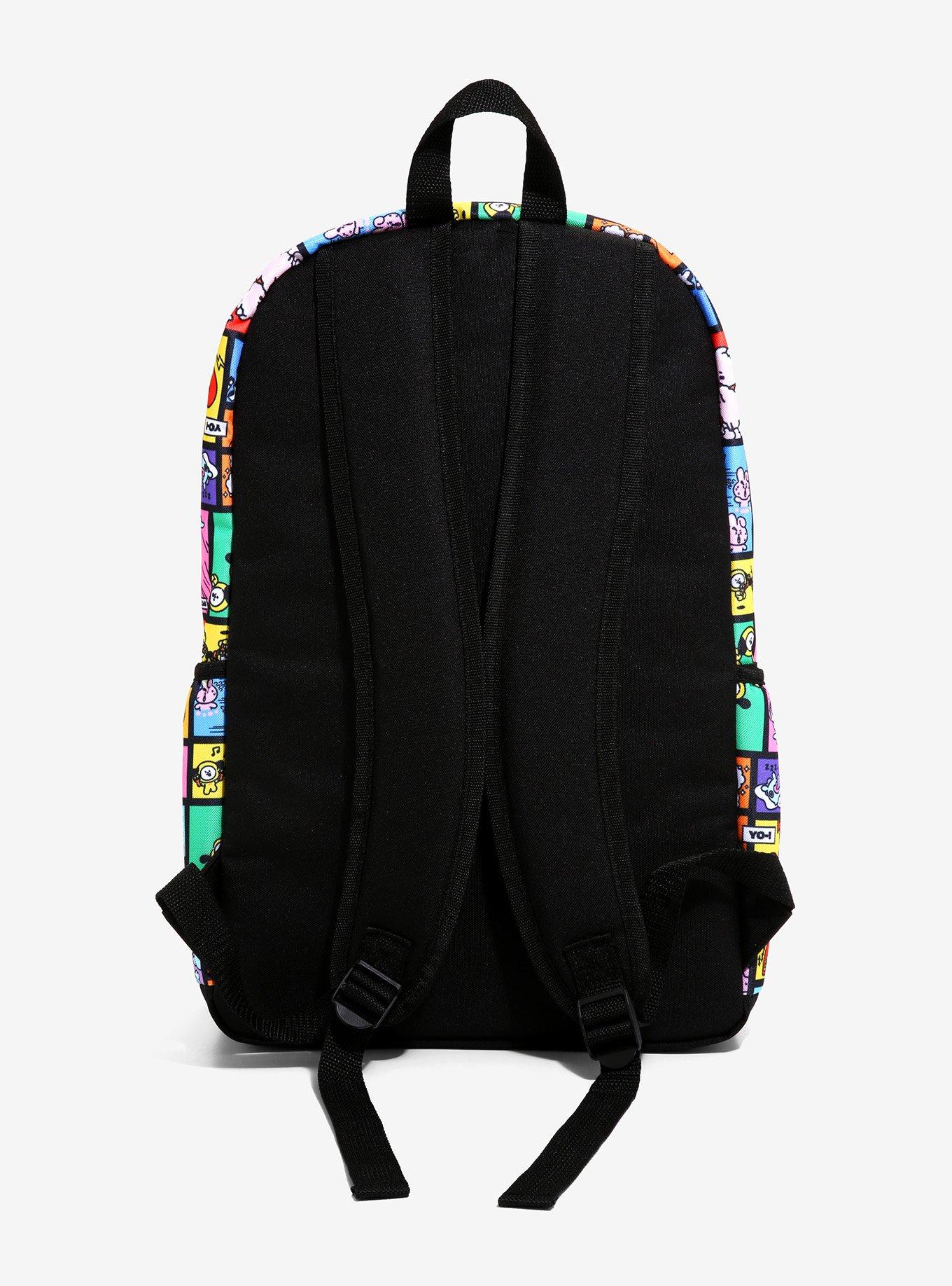 BT21 Color Grid Backpack, , alternate