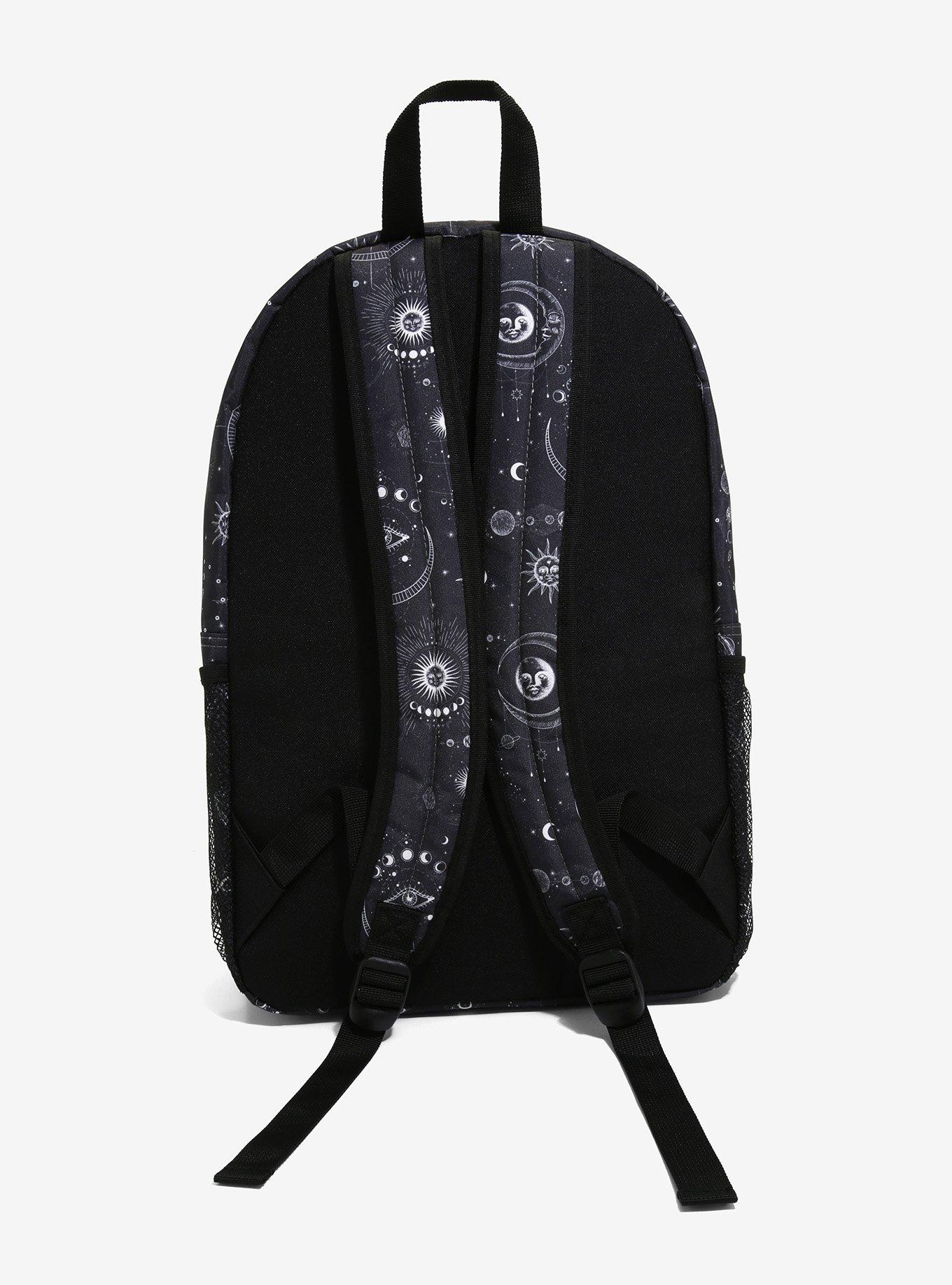 Celestial Beings Black & White Backpack, , alternate