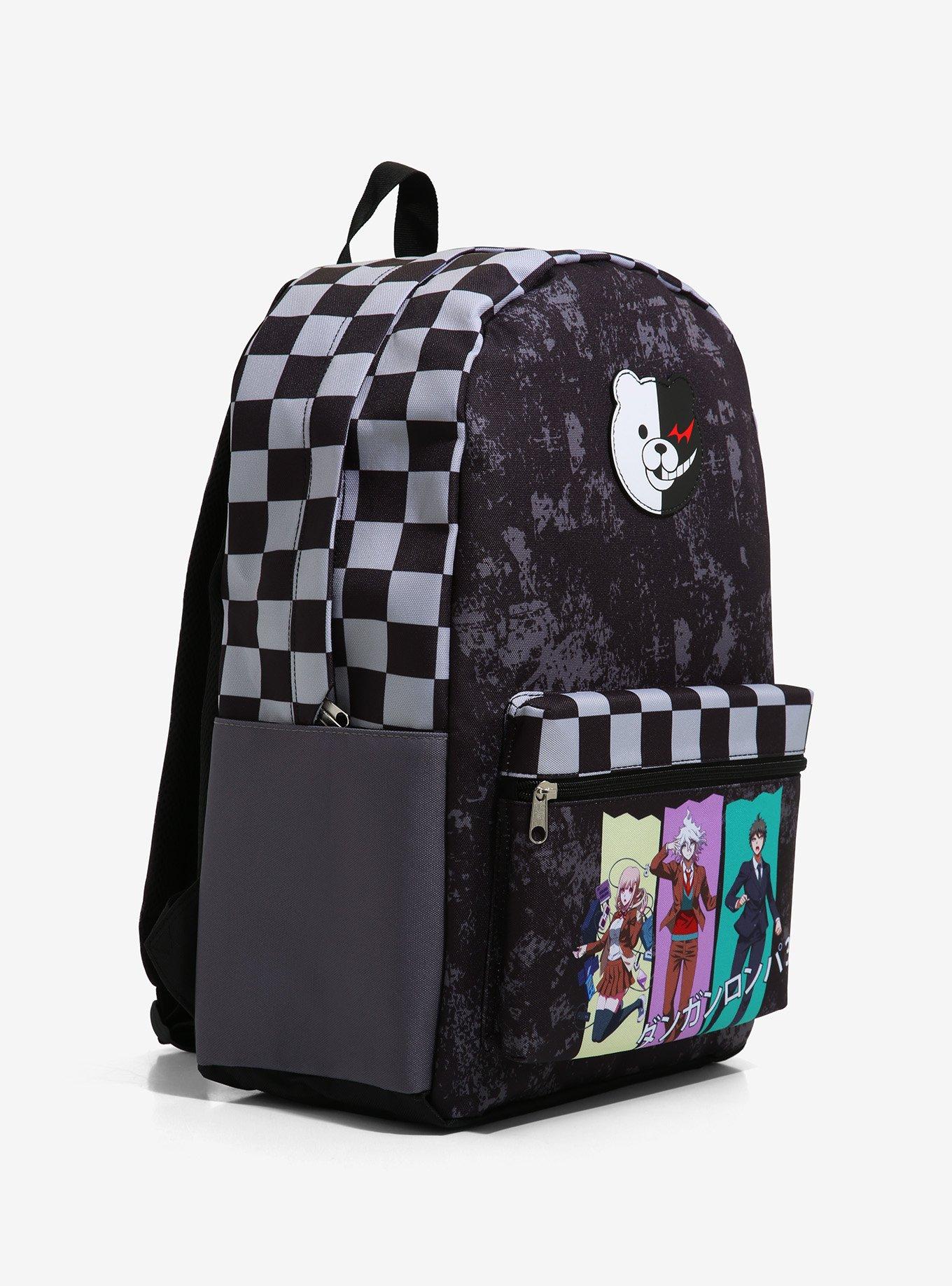 Danganronpa 3: The End Of Hope's Peak High School Checkered Backpack, , alternate