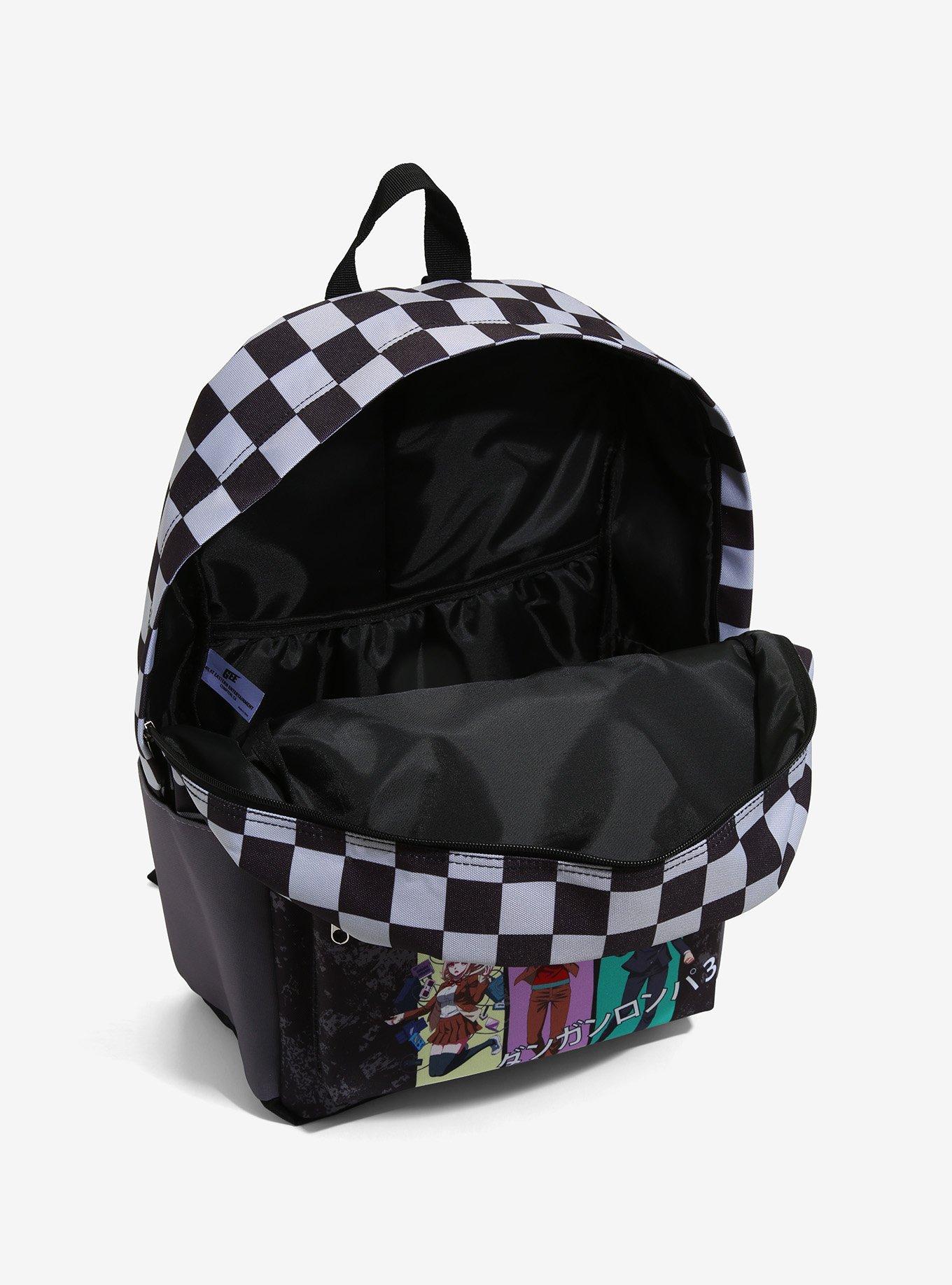 Danganronpa 3: The End Of Hope's Peak High School Checkered Backpack, , alternate