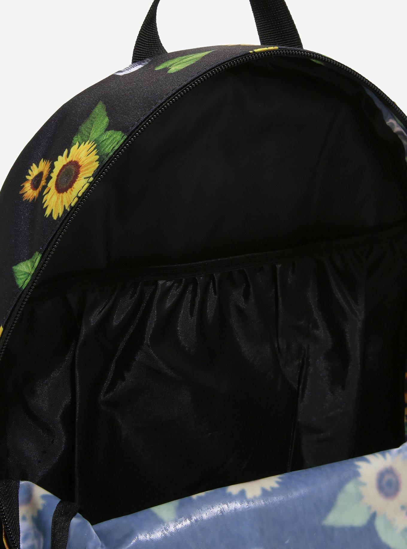 Sunflower & Skull Backpack, , alternate