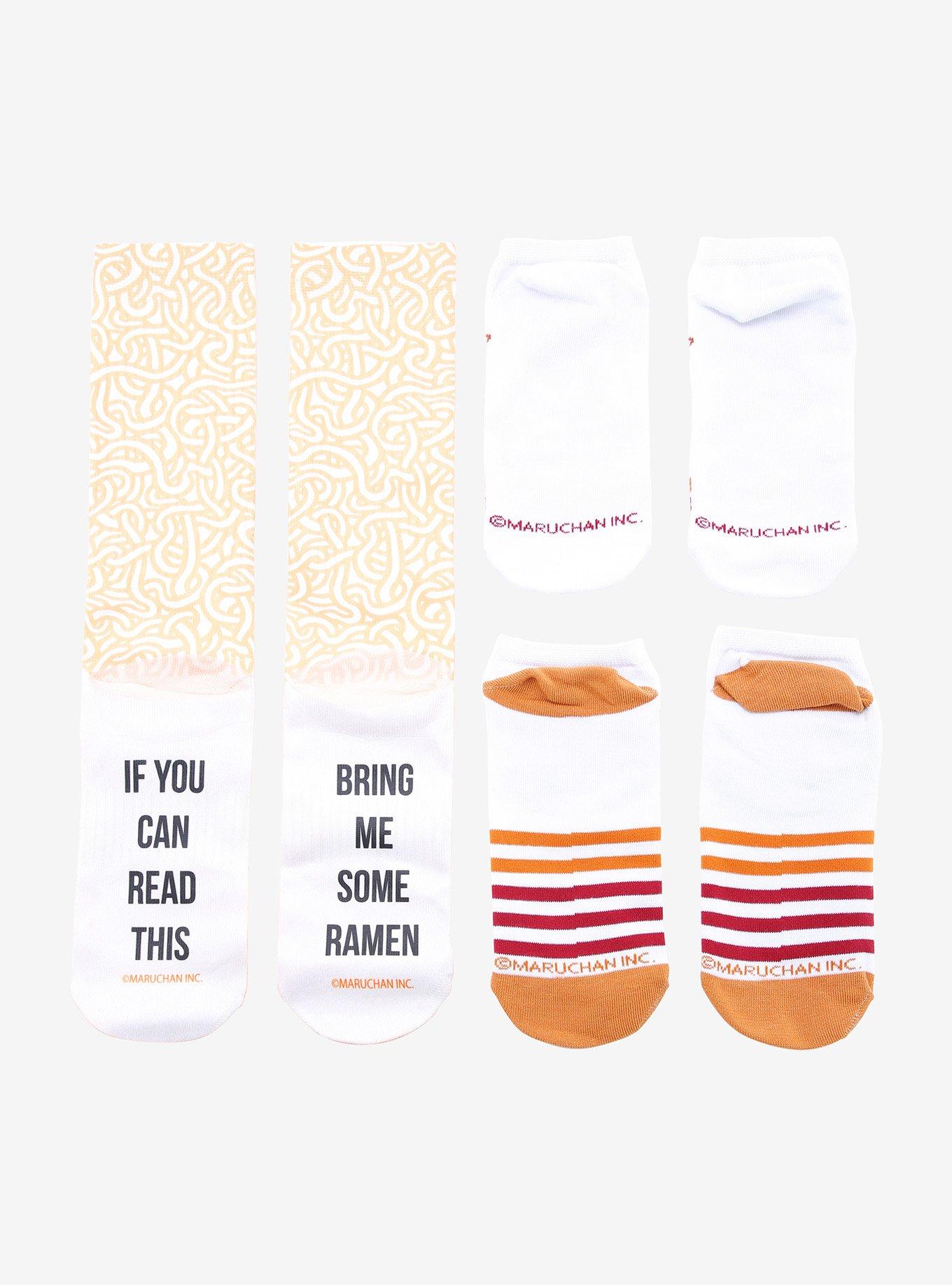 Maruchan Cup Noodles Socks Gift Set, , alternate