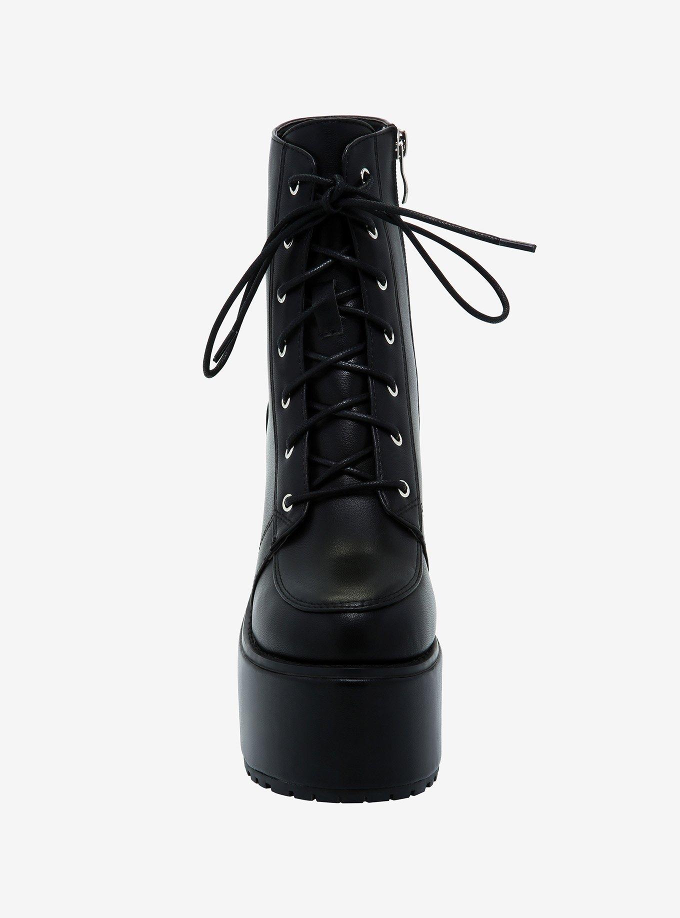 Black Platform Boots, MULTI, alternate