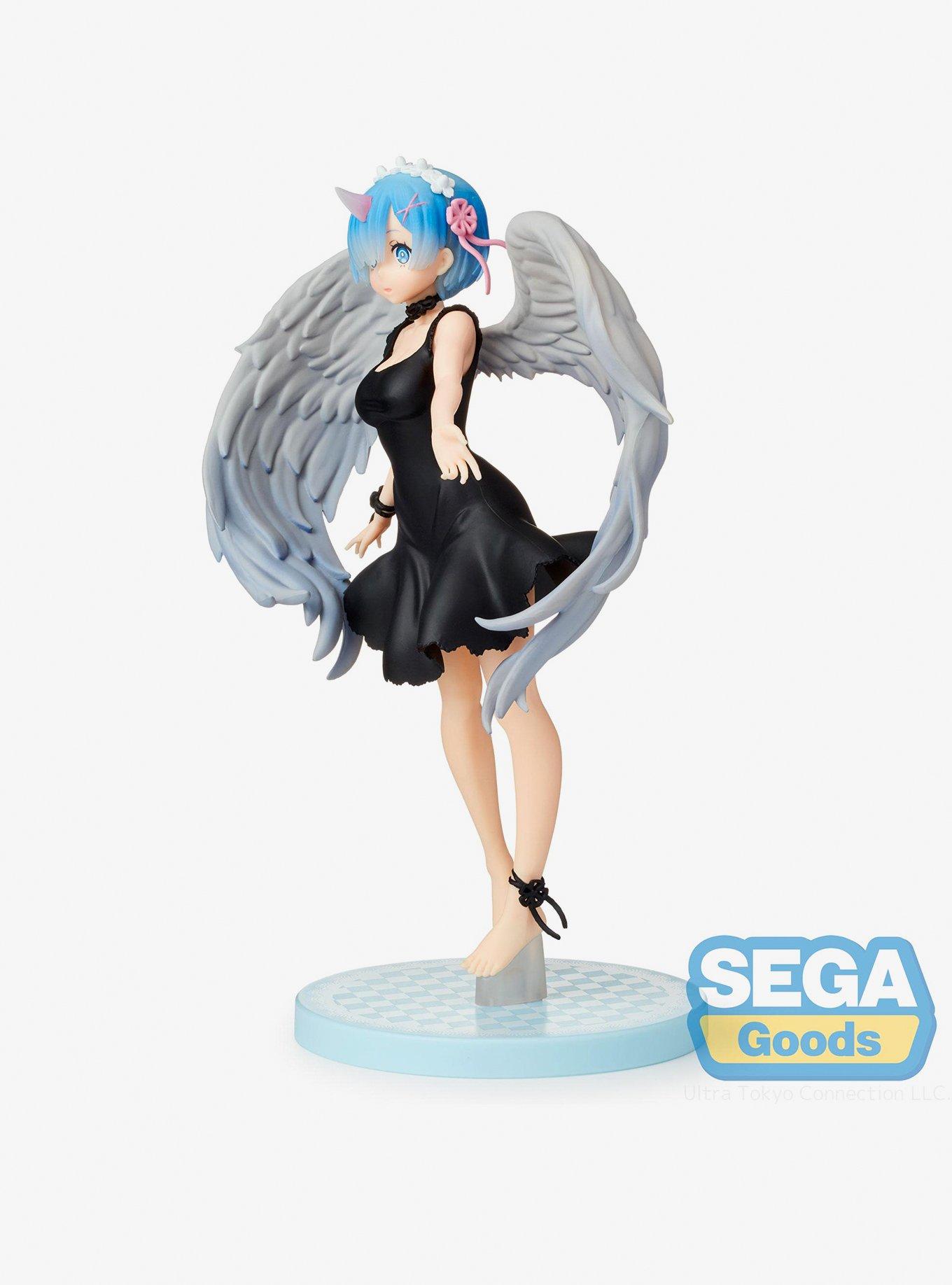 SEGA Re:Zero Starting Life In Another World Rem Fallen Angel Figure, , alternate