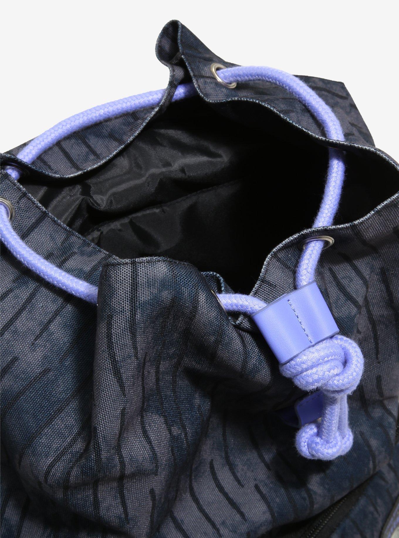 The Nightmare Before Christmas Sweet & Scary Glow-In-The-Dark Slouch Backpack, , alternate