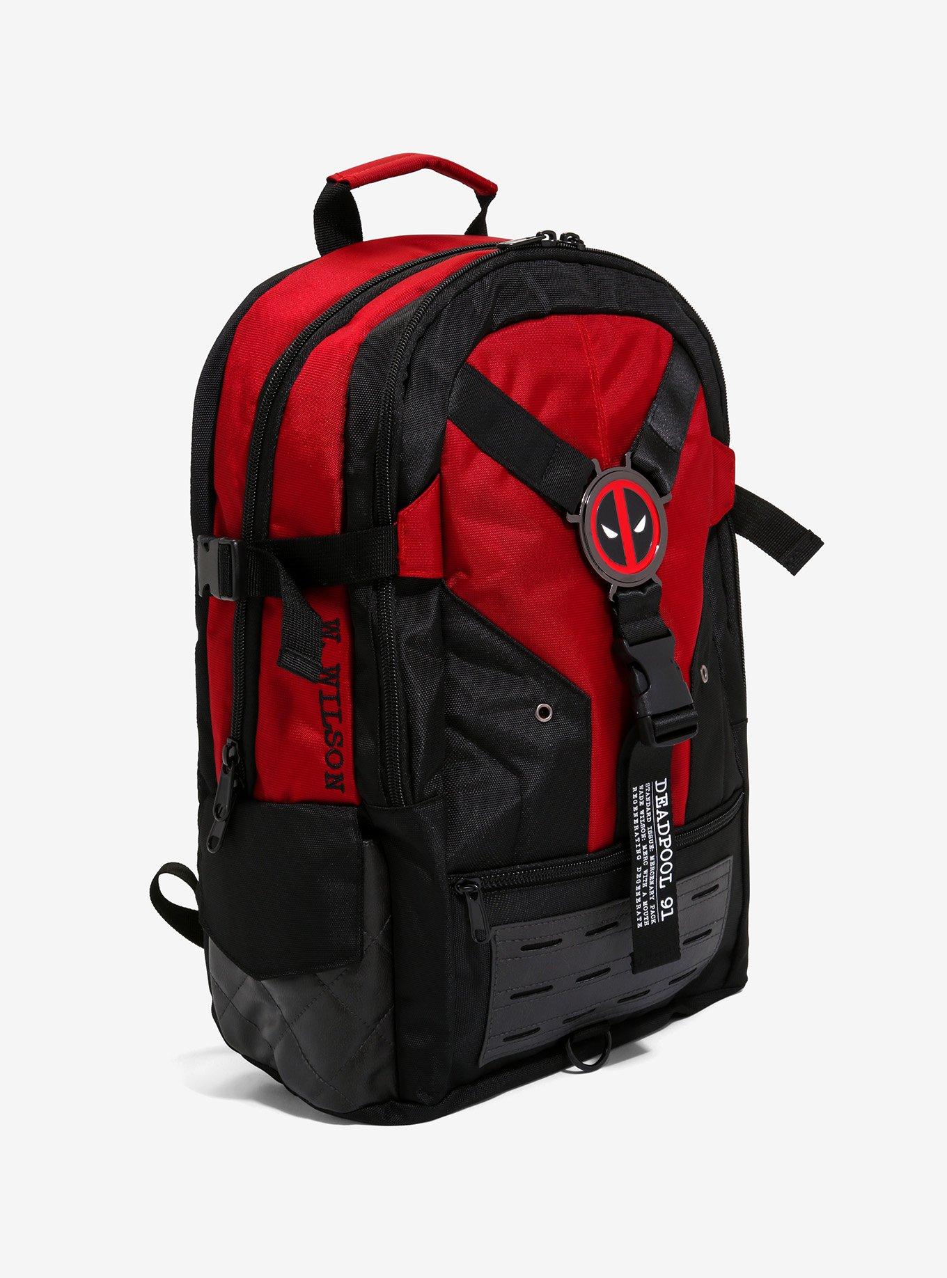 Marvel Deadpool Built-Up Backpack, , alternate