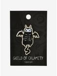 Skeleton Bat Cat Enamel Pin By Guild Of Calamity, , alternate