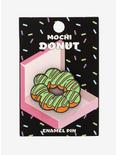 Green Mochi Donut Enamel Pin, , alternate