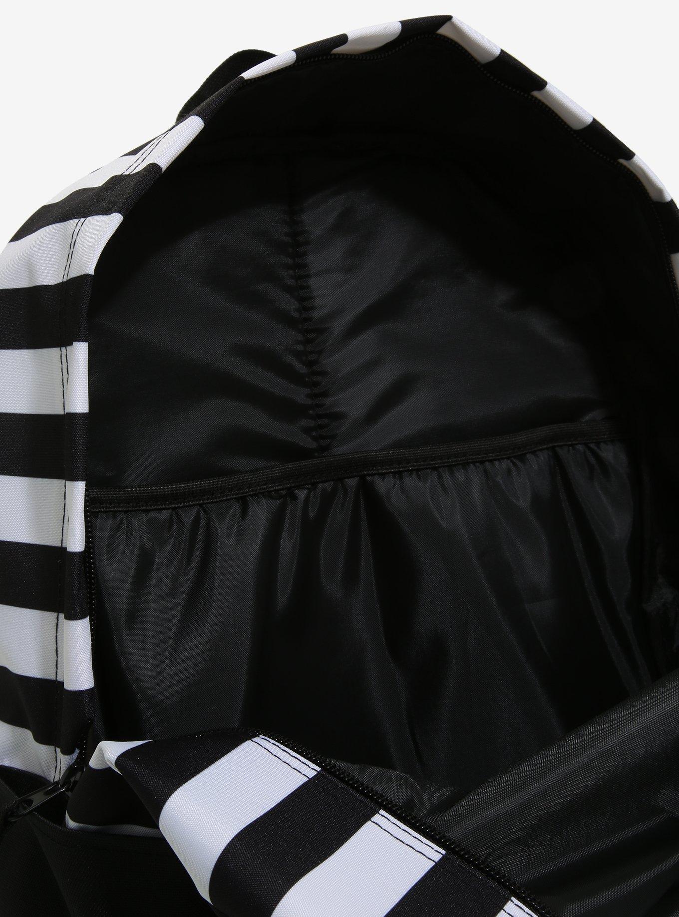 Beetlejuice Portrait Stripe Backpack, , alternate