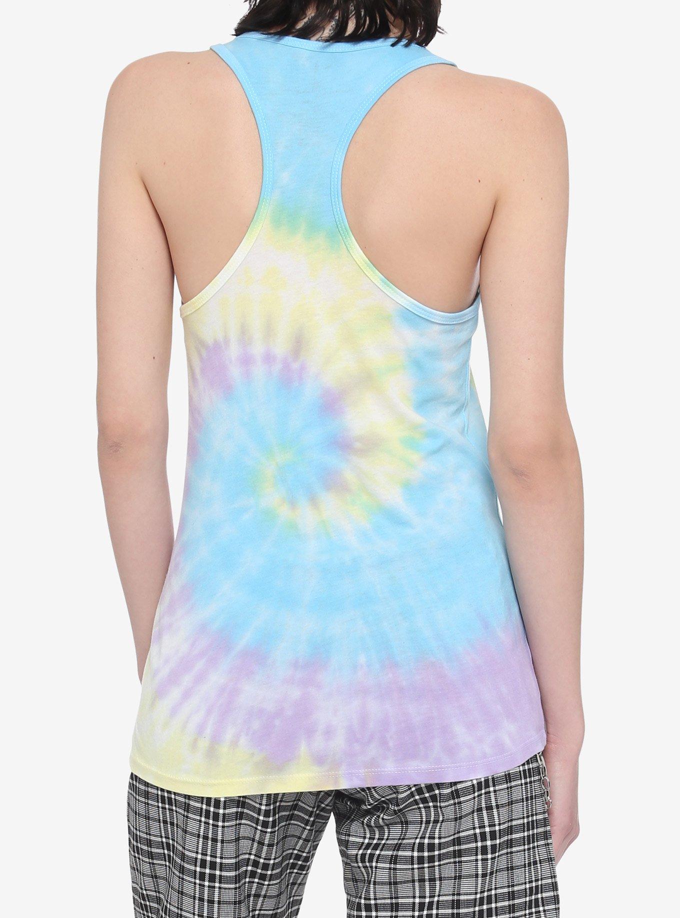 TinyTAN Character Tie-Dye Girls Tank Top Inspired By BTS, MULTI, alternate