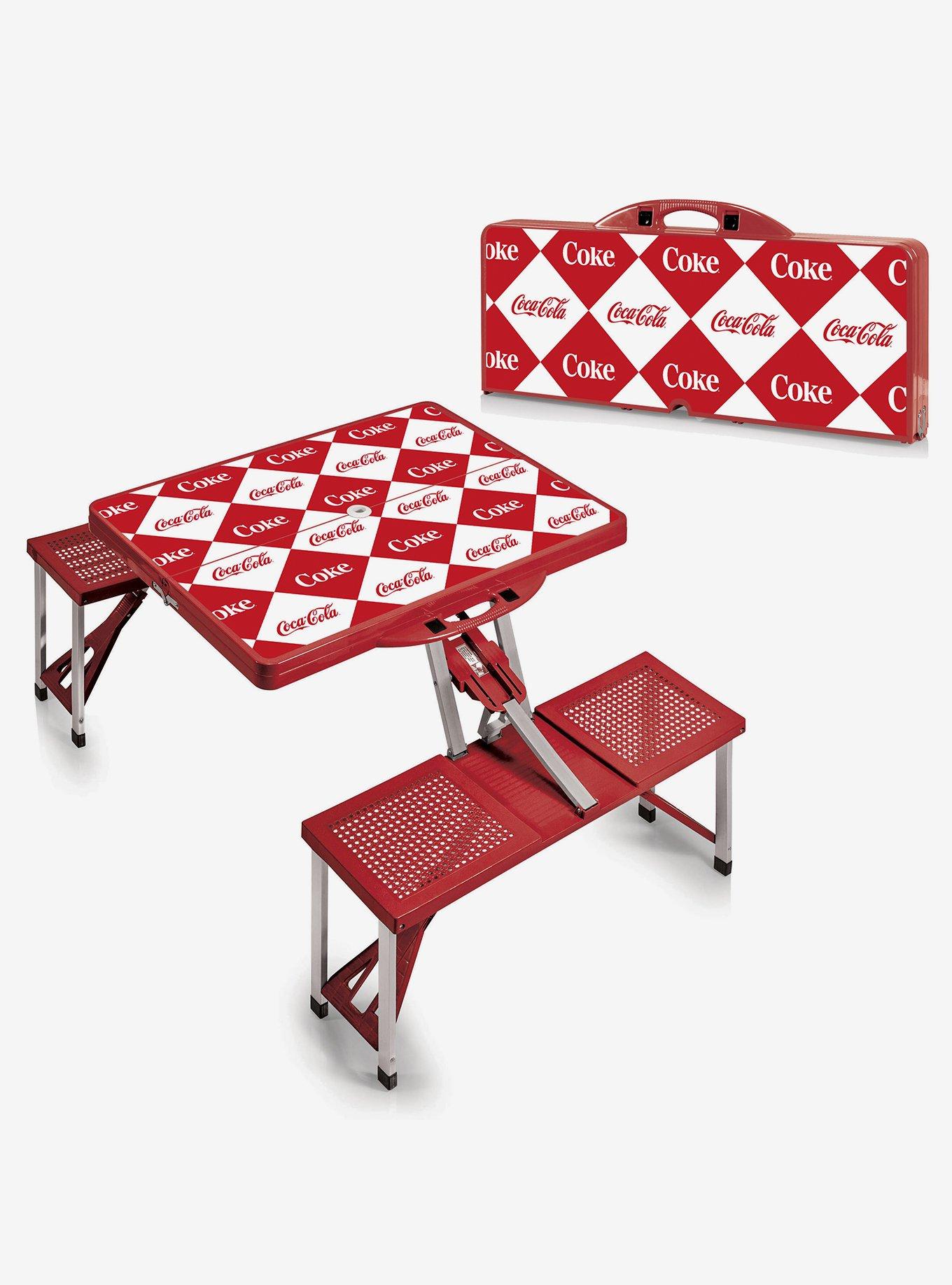 Coca-Cola Checkered Picnic Table, , alternate