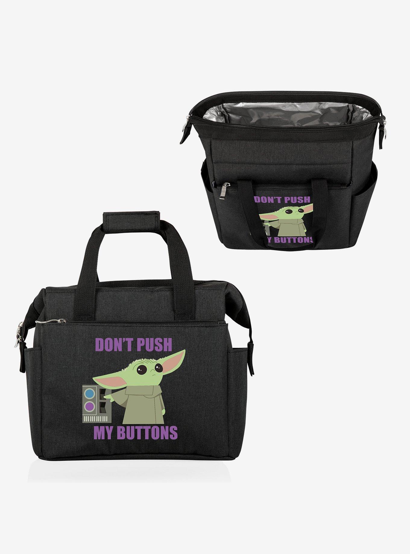 Star Wars The Mandalorian The Child Buttons Black Lunch Cooler, , alternate