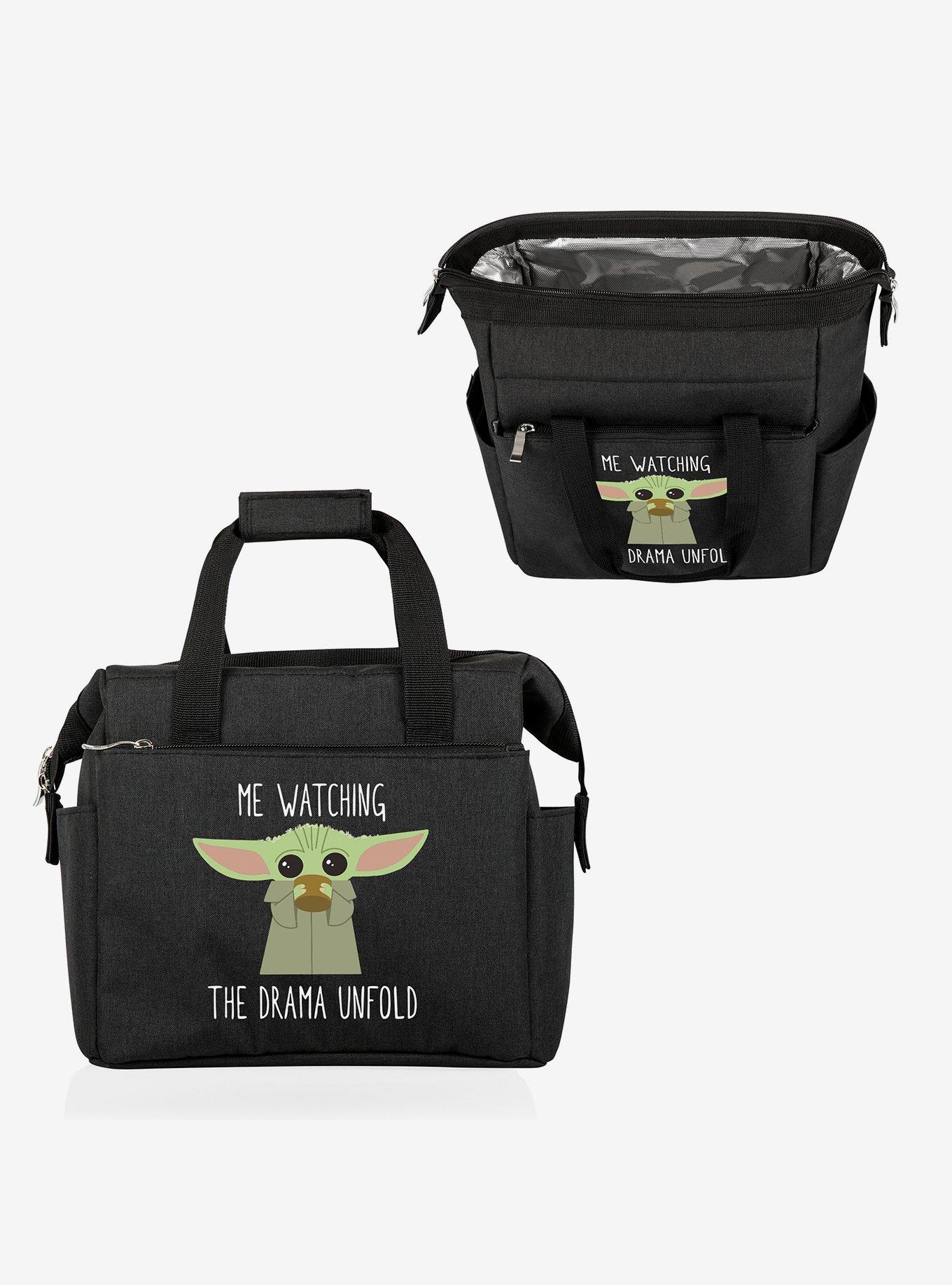 Star Wars The Mandalorian The Child Drama Black Lunch Cooler, , alternate